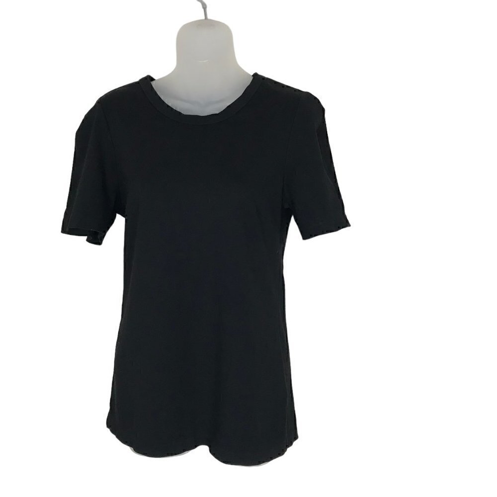 3.1 Phillip Lim Black Crew Neck Blouse Size 6